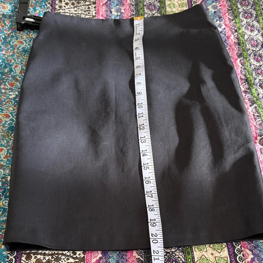 All Saints Navy-Black Pencil Skirt